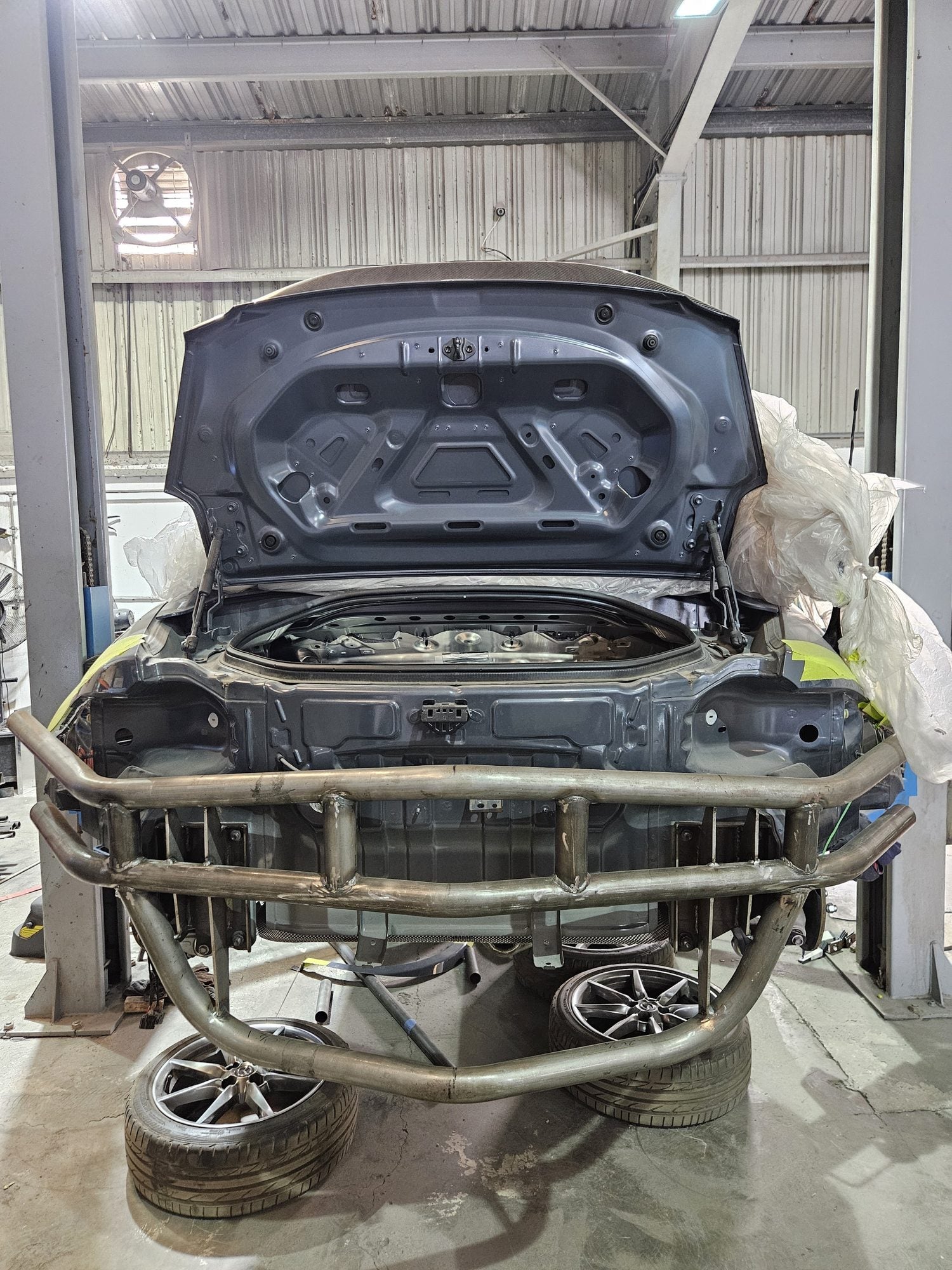 Simba front bumper tube structure