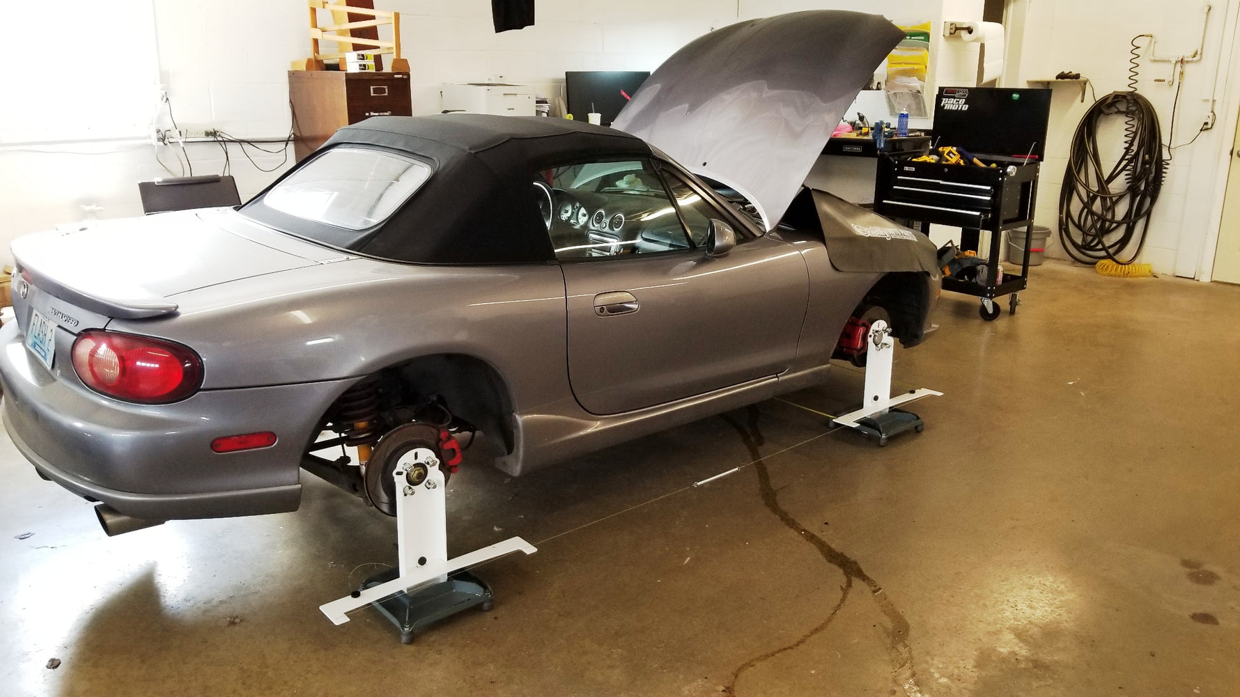 DIY Alignment Hub Stands