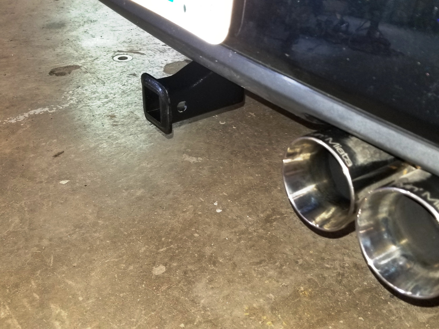Lightweight Hidden Trailer Hitch -- All Miatas