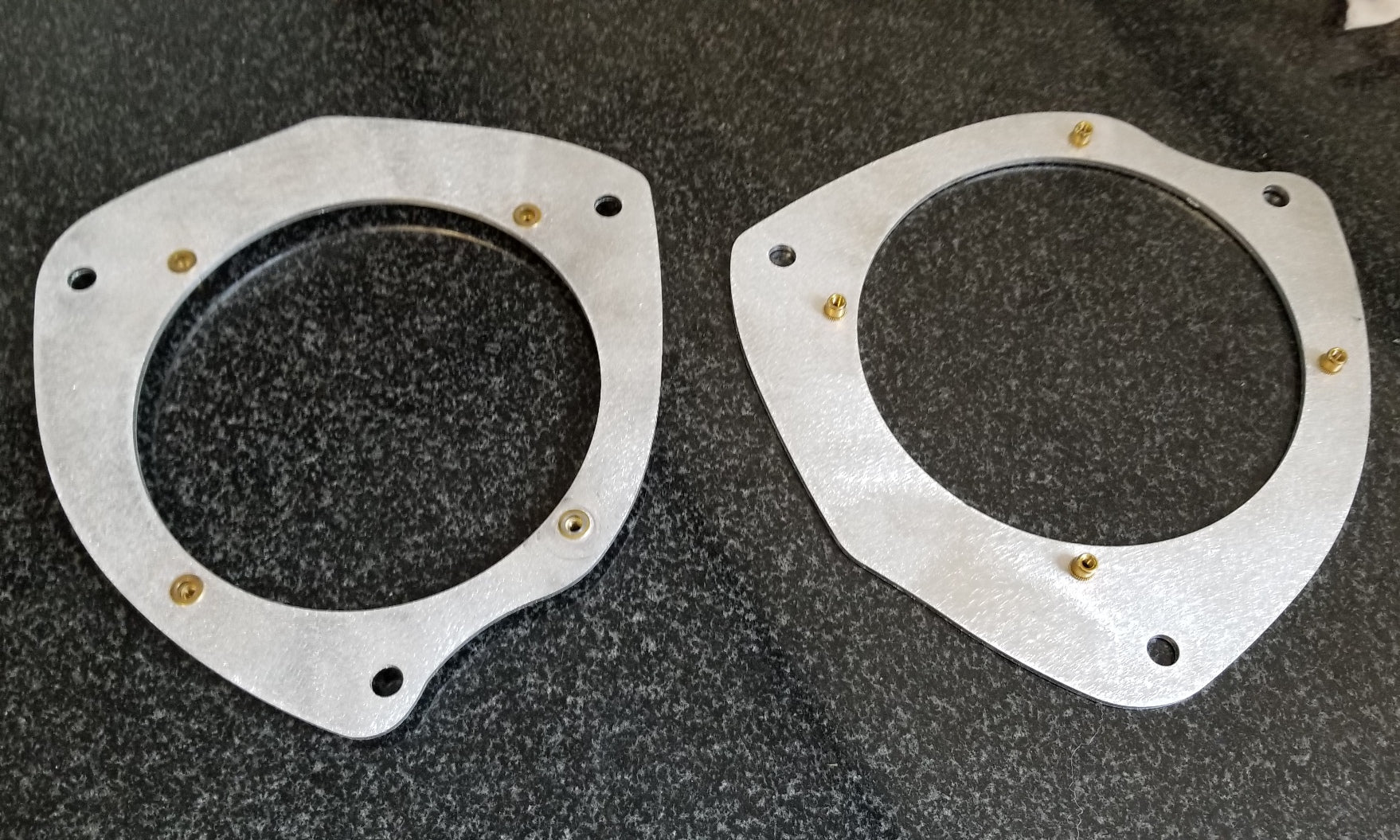 Aluminum Door Speaker Adapter Plates (ND Miata)