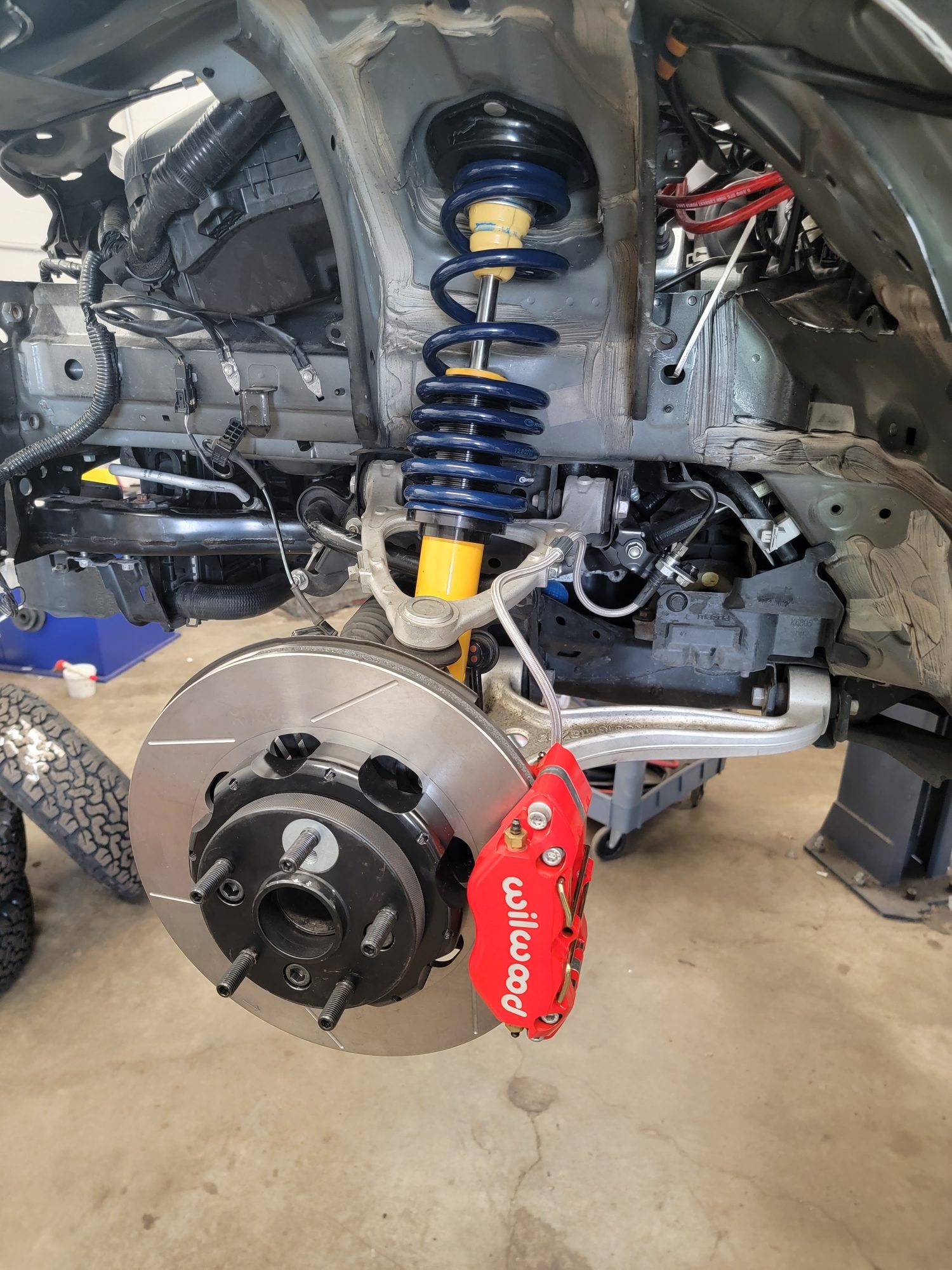 Beachster suspension and brake build detail