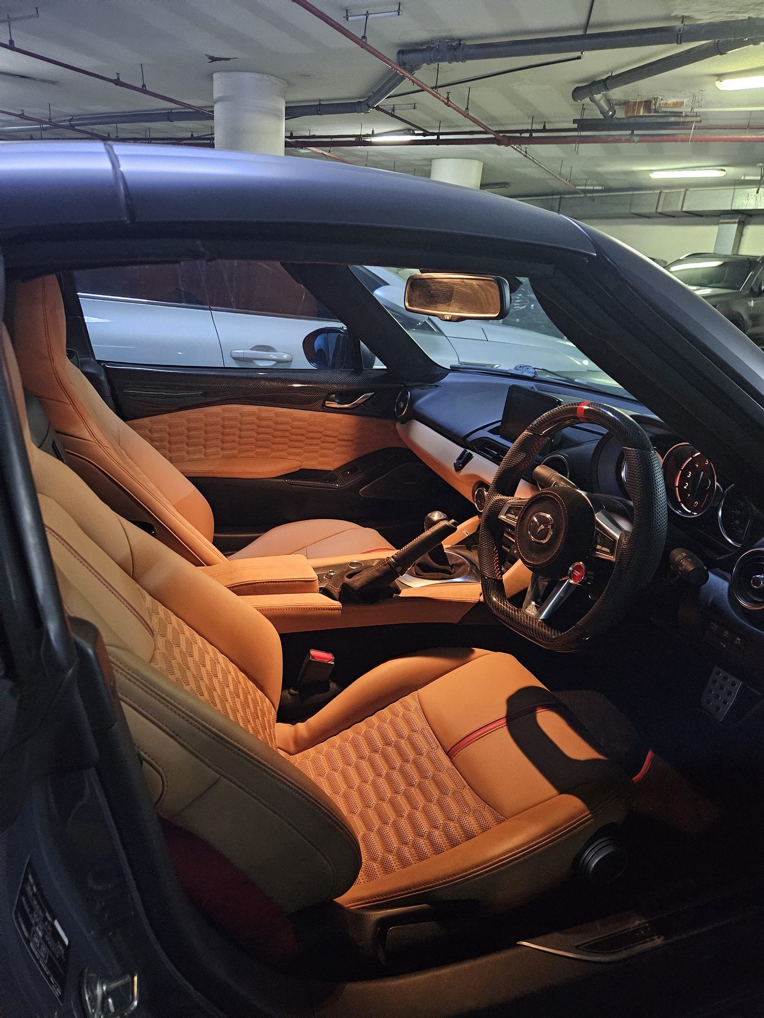 Finished custom interior inside Simba